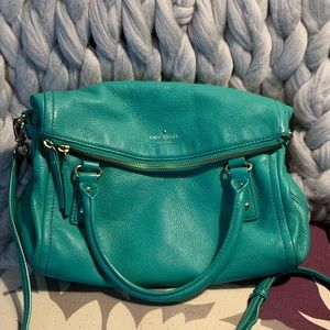 Kate Spade teal cobble hill Leslie